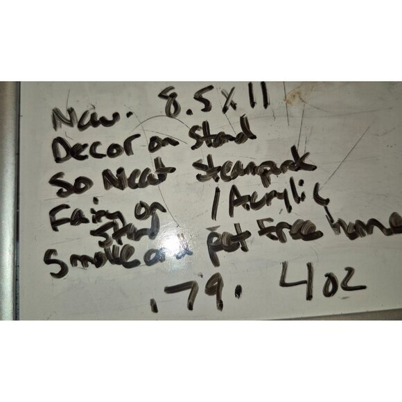 Fairy-Themed Decor With Lantern Design & Intricate Fairy Figure - Picture 9 of 9